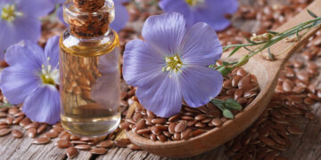 Голубой лён