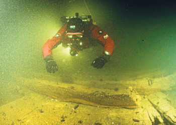 Под Любеком найден затонувший старинный корабль