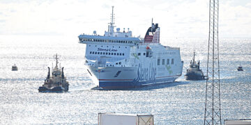 Пожар на пароме