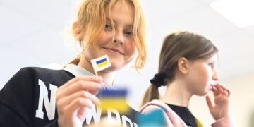 Немецкие школы заполнены украинскими детьми