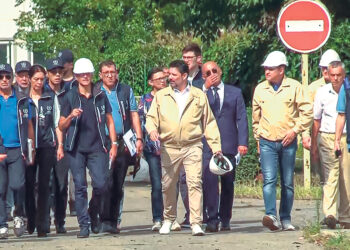 Миссия МАГАТЭ под обстрелами посетила  Запорожскую АЭС