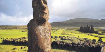 Лесные пожары на острове Пасхи разрушили знаменитые статуи Моаи