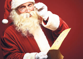 Встреча перед Рождеством,  или Как Вайнахтсман  покупает себе продукты