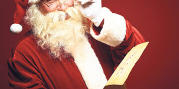 Встреча перед Рождеством,  или Как Вайнахтсман  покупает себе продукты