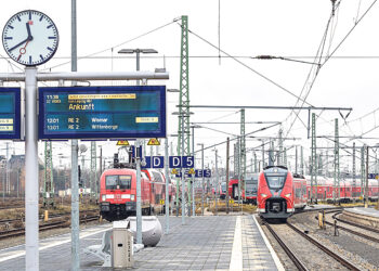 Немецкие поезда перевезли  3,2 млн человек на Рождество