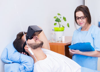 Виртуальная реальность  уменьшает стресс пациентов