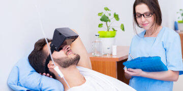 Виртуальная реальность уменьшает стресс пациентов