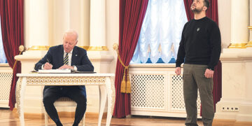 Джо Байден посетил Киев