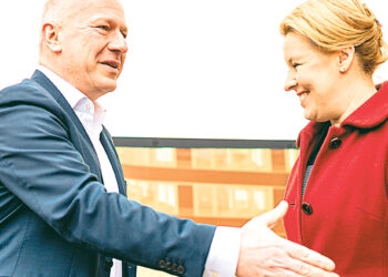 В Берлине наступают  чёрно-красные времена