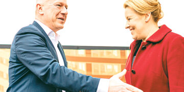 В Берлине наступают  чёрно-красные времена