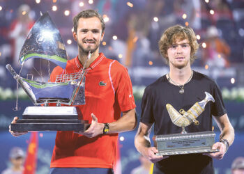 Медведев идёт за  следующими титулами