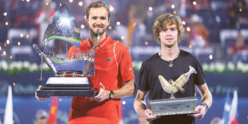 Медведев идёт за  следующими титулами