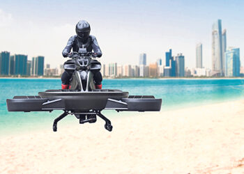 В Абу-Даби появились летающие мотоциклы