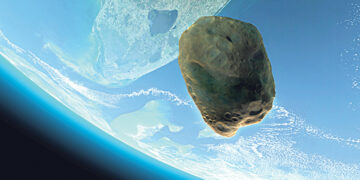 Близко к Земле пролетел гигантский астероид