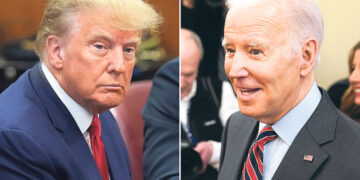 Трамп пошёл под суд, а Байден на выборы