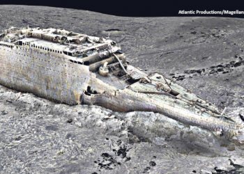 Опубликовано трёхмерное  изображение «Титаника»