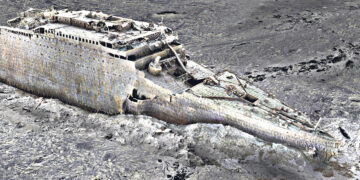 Опубликовано трёхмерное  изображение «Титаника»