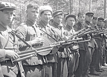 Деяния красных партизан в Украине в период  советско-германской войны