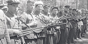 Деяния красных партизан в Украине в период  советско-германской войны