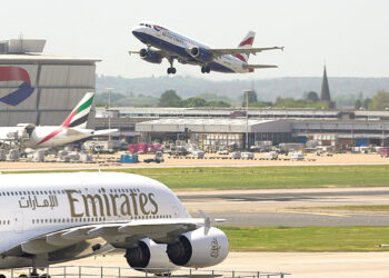 Установлен рекорд по количеству самолётов в воздухе