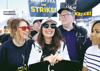 В Голливуде проходит невиданная забастовка
