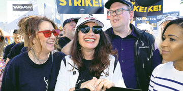 В Голливуде проходит невиданная забастовка