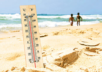 Начало июля оказалось  рекордно жарким