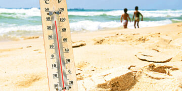 Начало июля оказалось  рекордно жарким