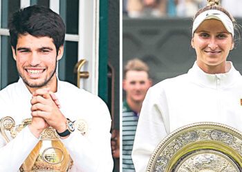 Триумф Алькараса,  сенсация Вондроушовой