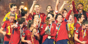 Мировое золото взяли испанки