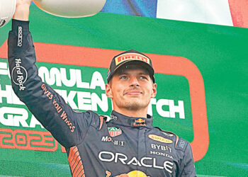 Ферстаппену дождь  не помеха