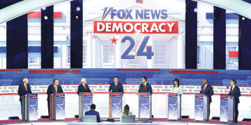 Президентские дебаты республиканцев прошли без Трампа