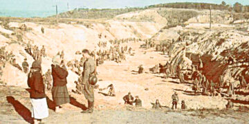 Восстание в Бабьем Яре в Киеве