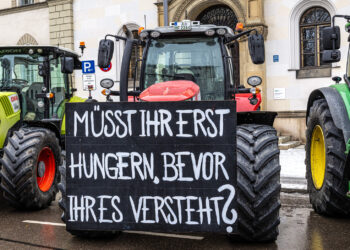 Чем недоволен немецкий фермер